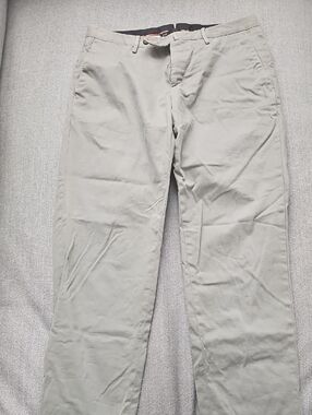 Men's PT Torino Easy Fit Trousers EU46/US30 Grey/Green